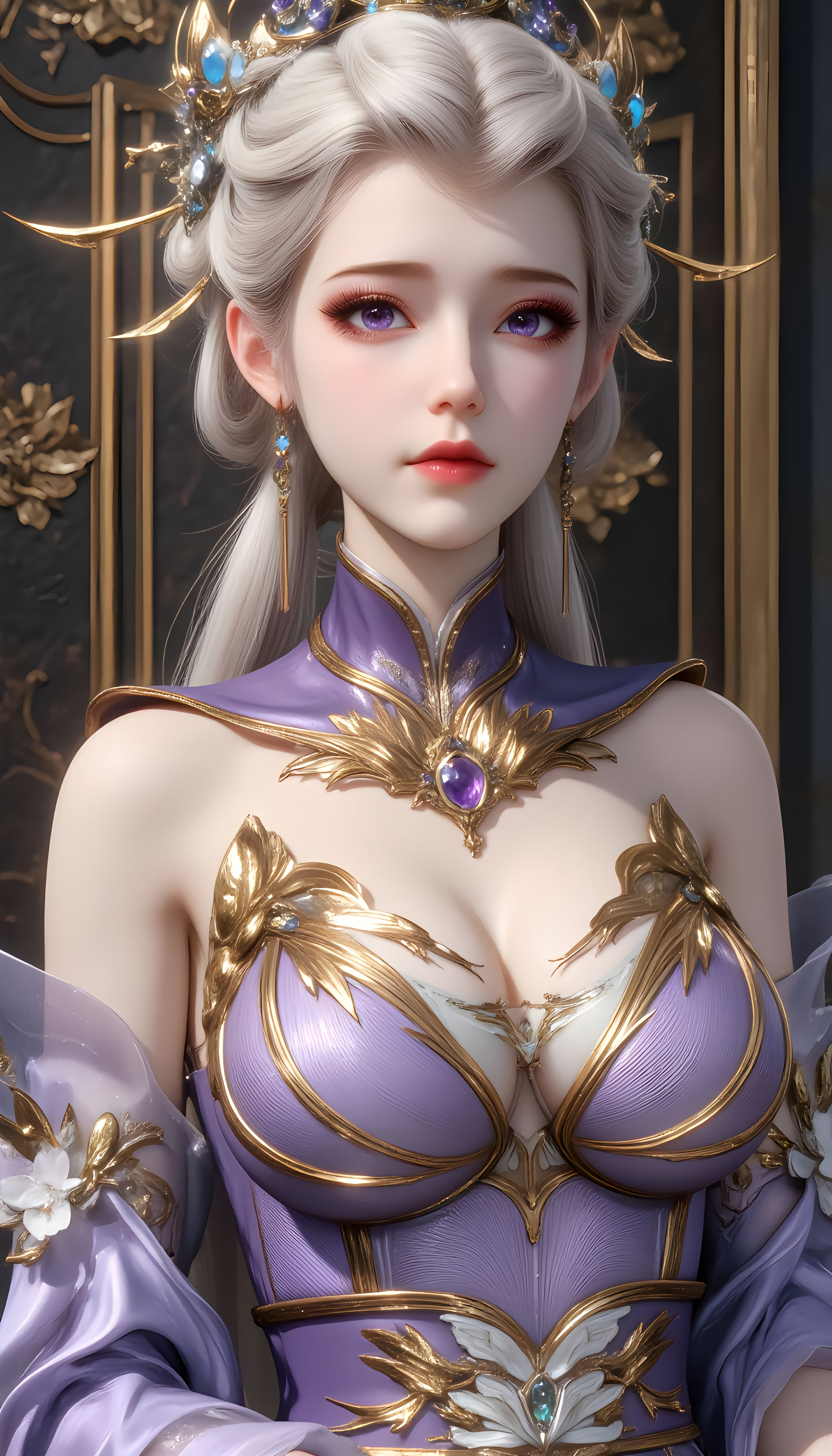 【Ai绘画】国漫女神壁纸：小兰是哪部动漫里的人物？