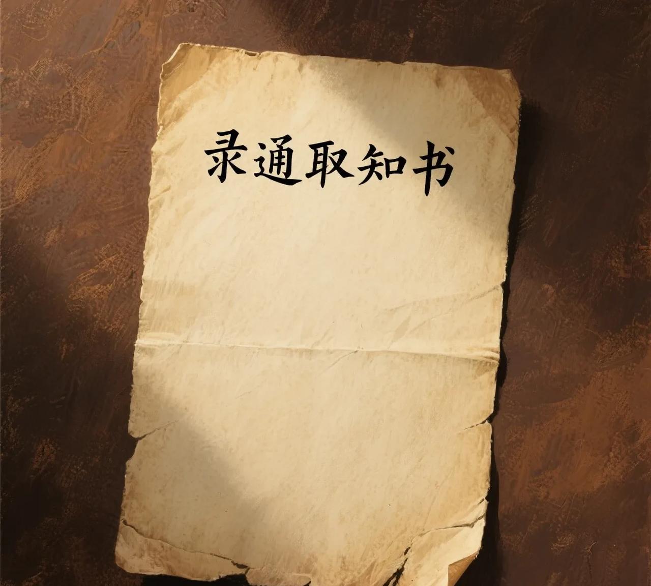 学校把录取通知书搞错了
录取通知书打成，录通取知书
请问这种学校你敢去读书不
最