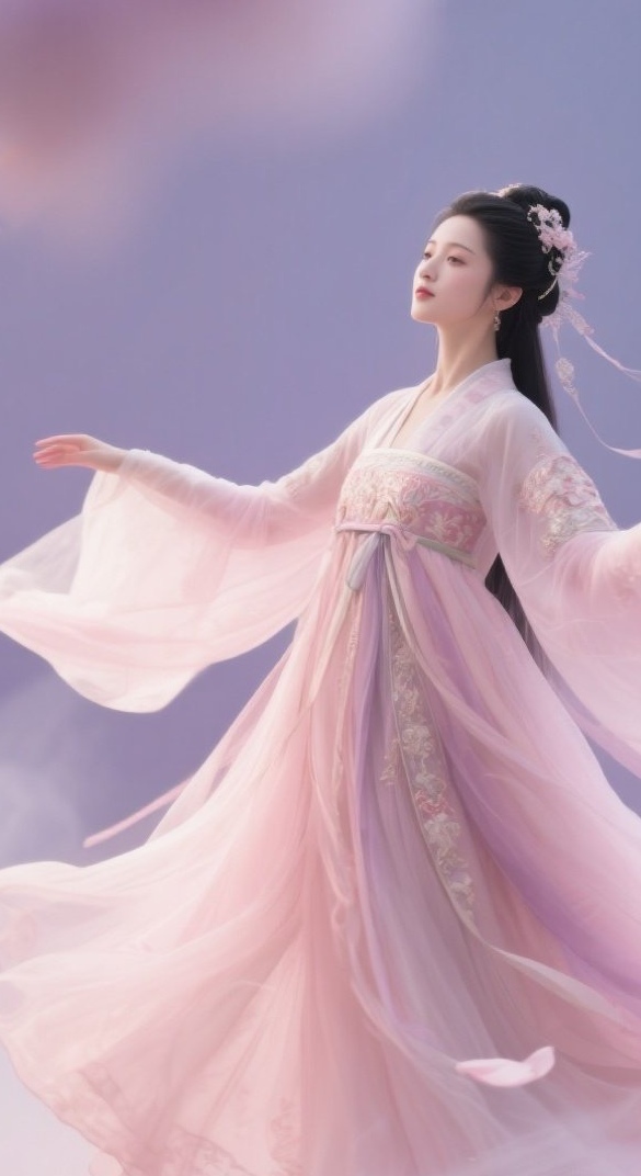倾城佳人舞步轻，古风韵致动人心