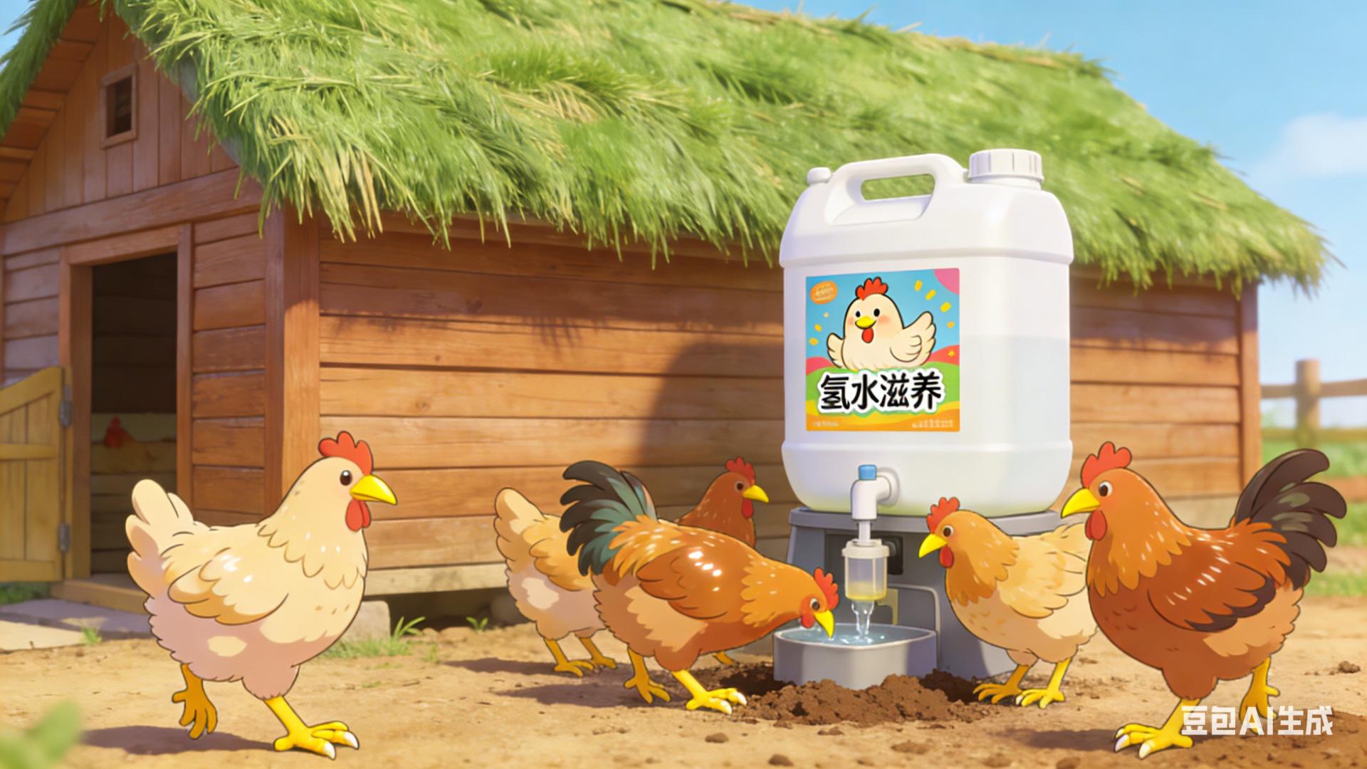 家庭养鸡想省心？氢水呵护，少生病好打理