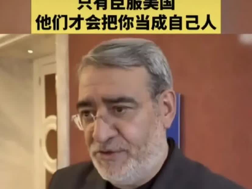 伊朗驻华大使：你只有臣服于美国，它才把你当自己人。
伊朗总统佩泽希齐扬：伊朗从