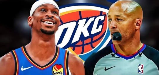 ✔NBA总决赛炸锅了！裁判最后四分钟狂送雷霆11个罚球，硬生生把7分优势翻盘。亚