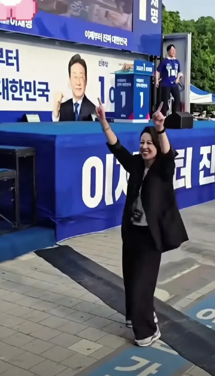 当选的他，跳舞的你，高兴的她们

原以为李在明会提名她当总统办的发言人！没想到首