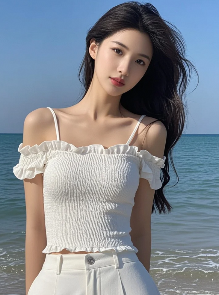 阳光下的海之女神，第一次见