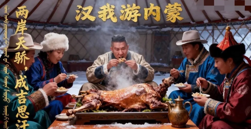别瞎猜了！

馆长内蒙古之行，拍广告只是个幌子，明眼人都能看出：沉浸式体验草原生