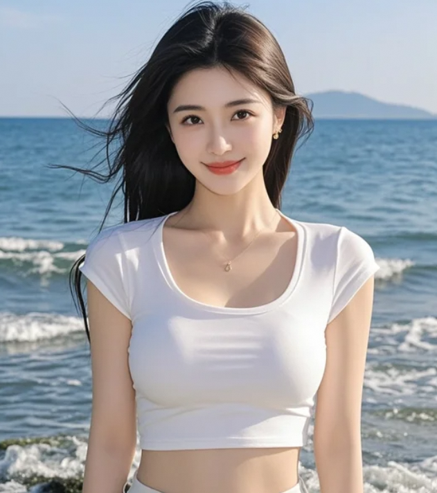 海天一线间，她是那抹最动人的色彩