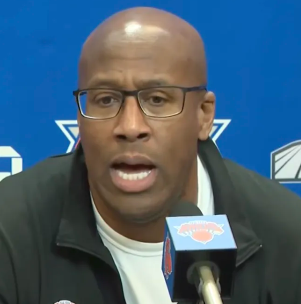 NBA常规赛，尼克斯将主场挑战魔术。
尼克斯主帅迈克-布朗接受了记者采访，布朗表