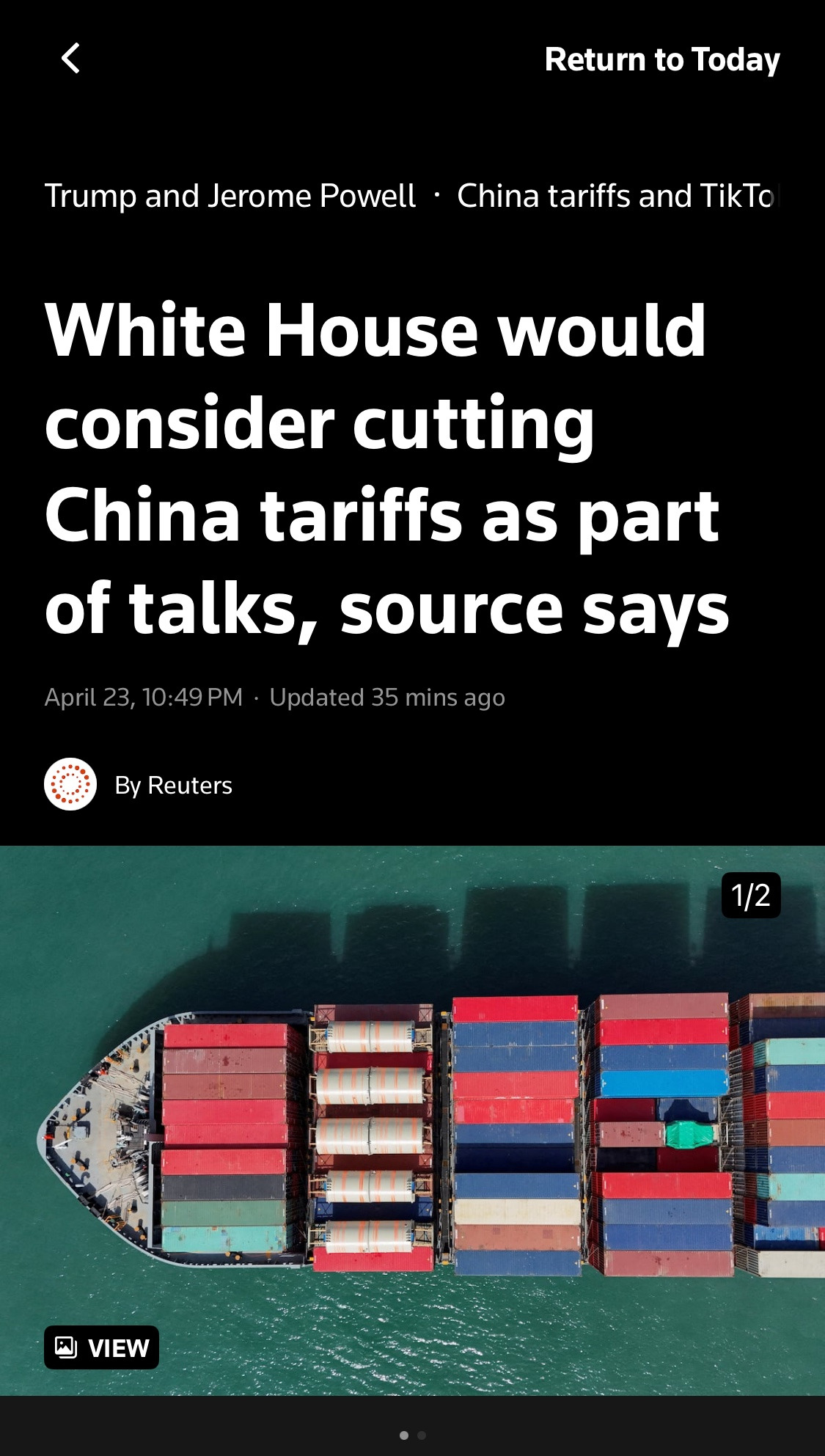 特朗普政府考虑降低对华关税











美国要降低对中国商品的关税？真