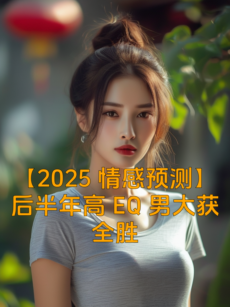 【2025情感预测】后半年高EQ男大获全胜