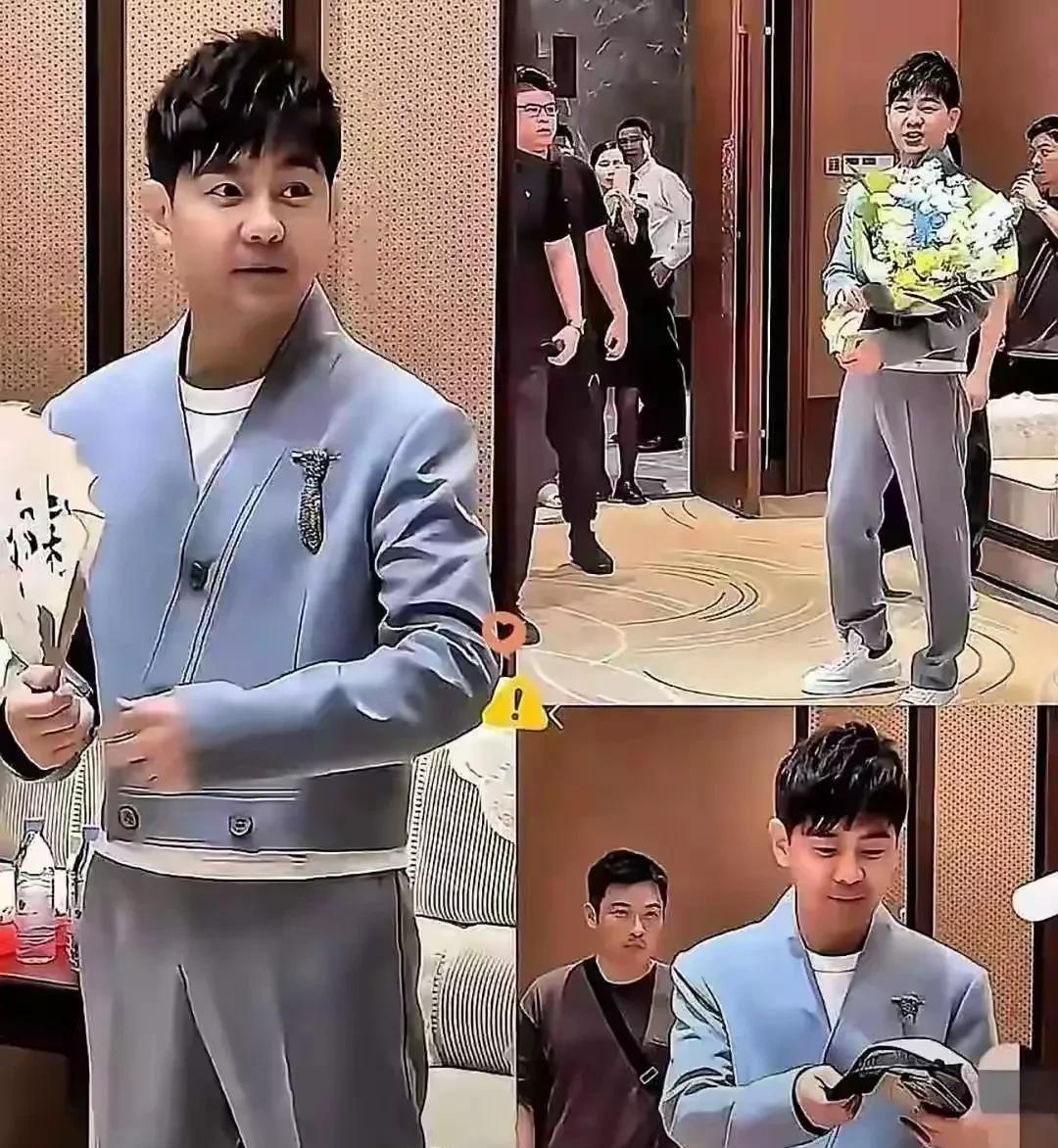 70后80后的男神林志颖，胖得让人差点认不出来了，曾经《天龙八部》里英俊潇洒风度