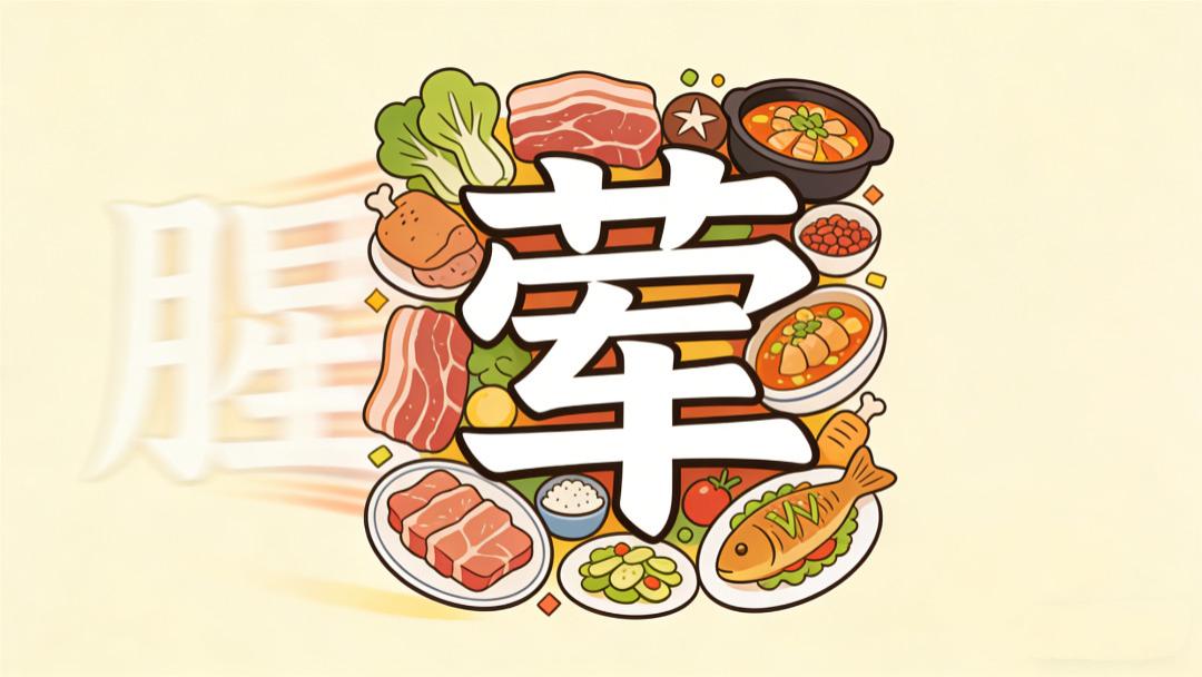 荤素搭配里，“荤”为何带着草字头？丨文兴书舍
