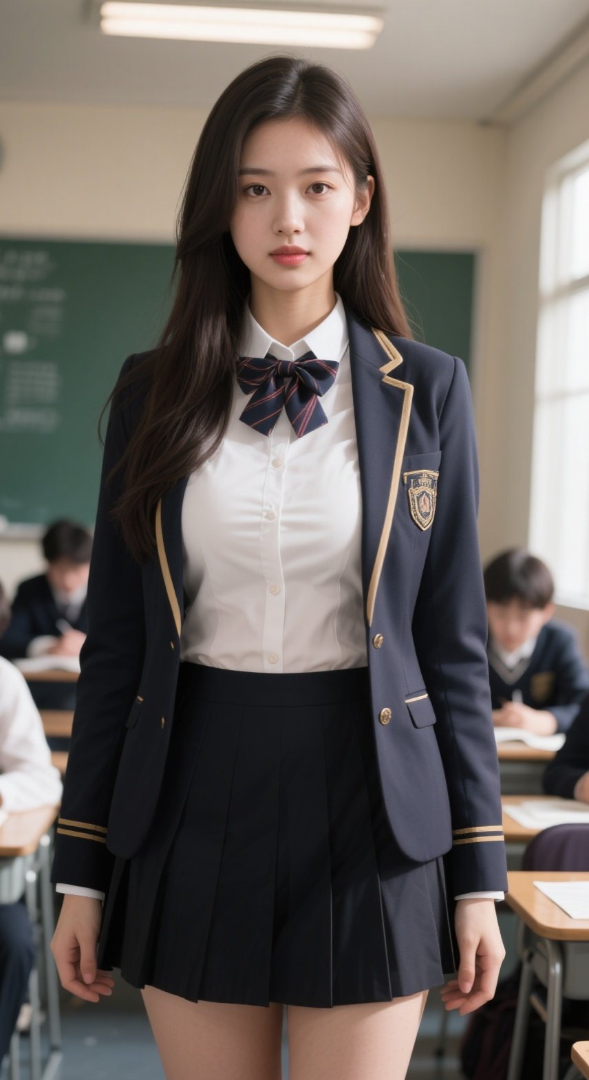 日杂风少女写真，百褶裙装最上镜