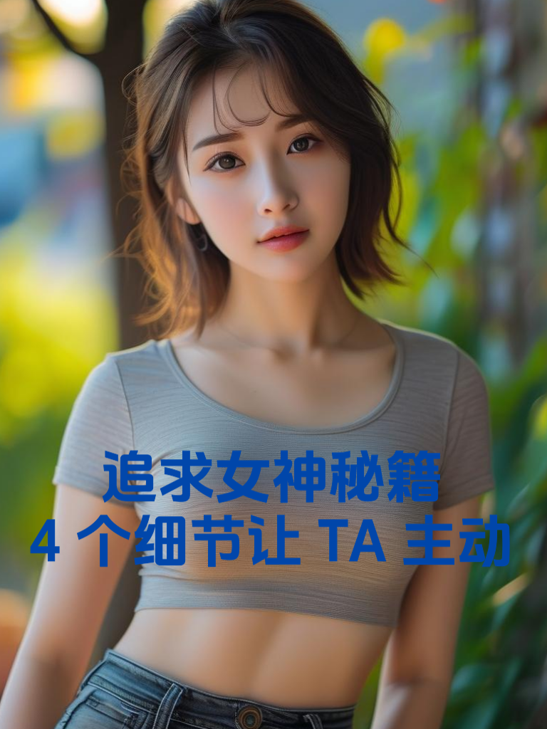 追求女神秘籍：4个细节让TA主动