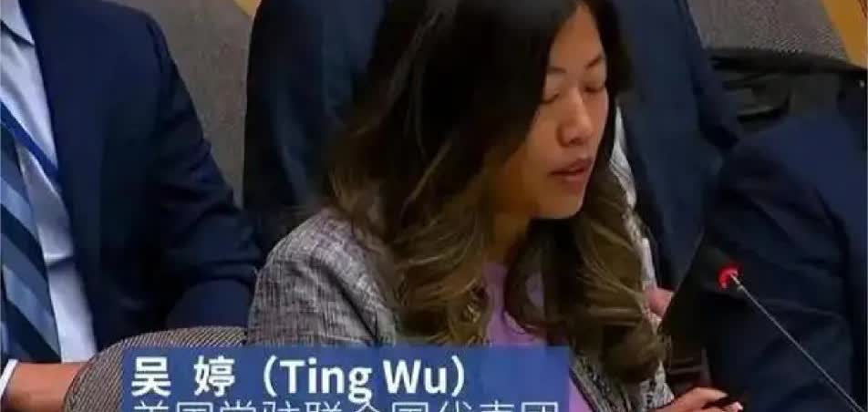 为西方卖命的那一刻
就不配称为华裔
耿爽更是怒怼她

吴婷，一个华裔，比