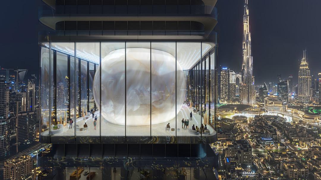 设计师脑洞大开！一颗“大珍珠”被塞进迪拜摩天楼