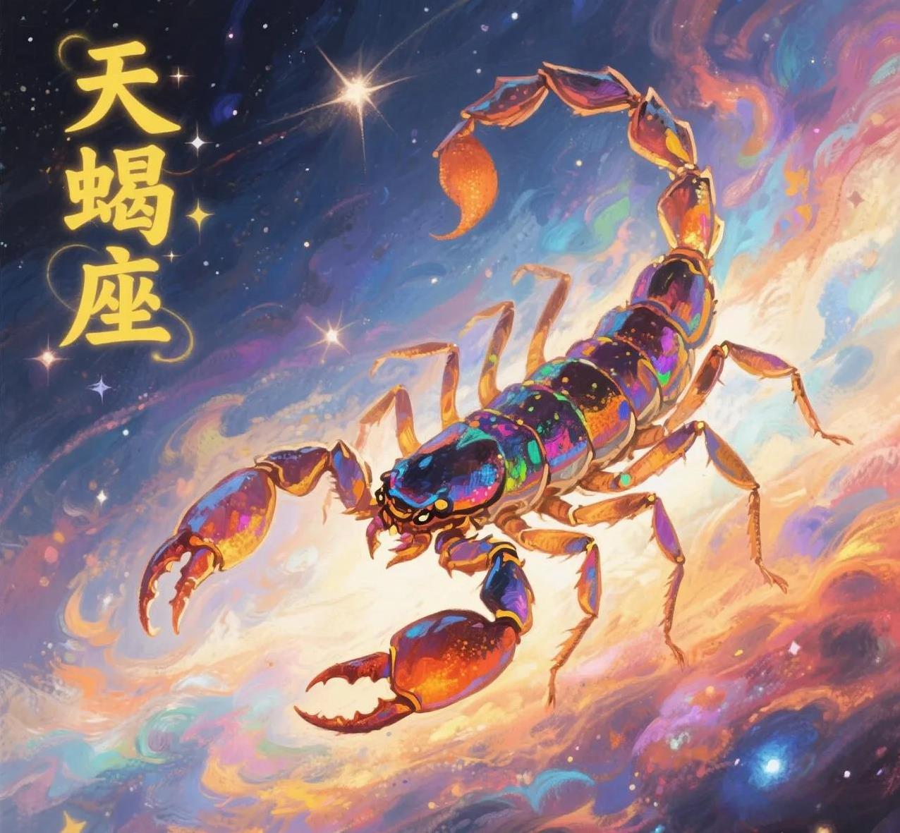 【天蝎座4.29运势：神秘开关被触发，今天你的眼神能刷卡消费！】  
咻——4月