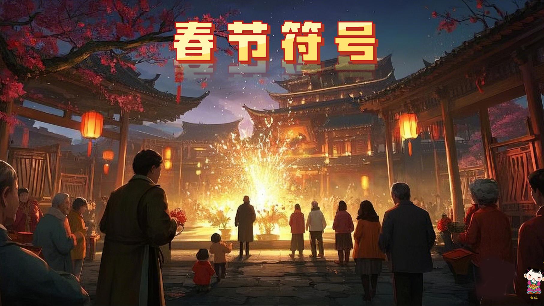 春节符号      诗：吴子敬