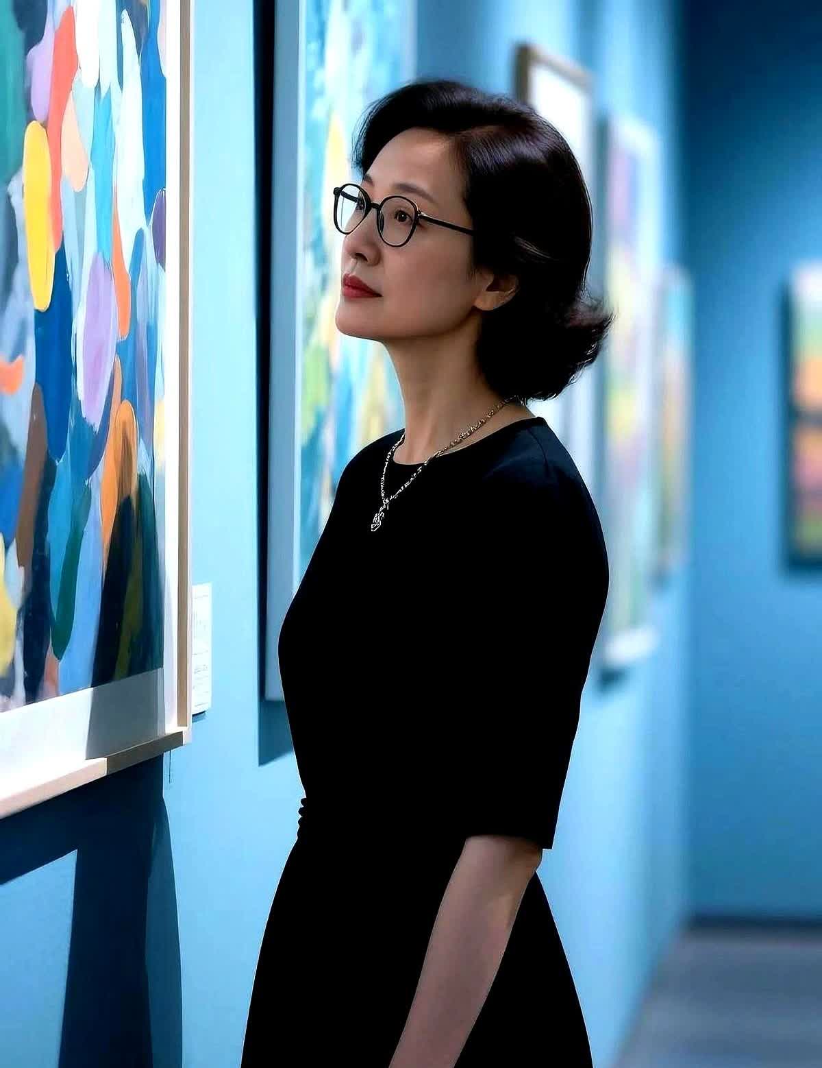 在我麻将馆里有个三十多岁的女子，每天雷打不动来报到。

你瞧她码牌那架势，镜