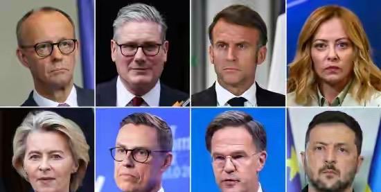 欧洲确实废了，被特朗普一把提溜过来
可怜兮兮的欧洲！