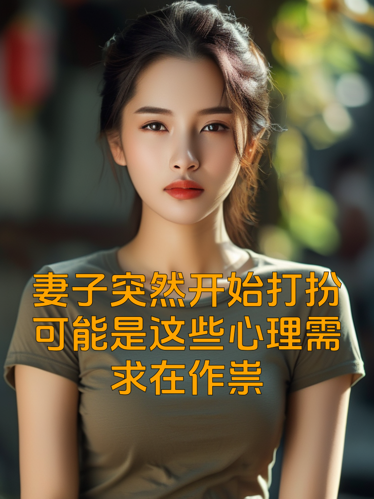 妻子突然开始打扮？可能是这些心理需求在作祟