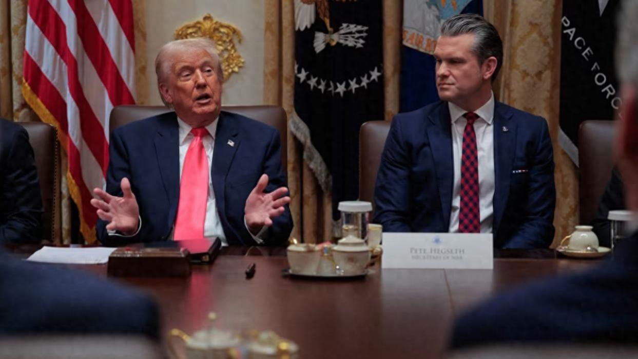 中国不跟美国谈判？特朗普以最高统帅身份下令，美军再造更多航母