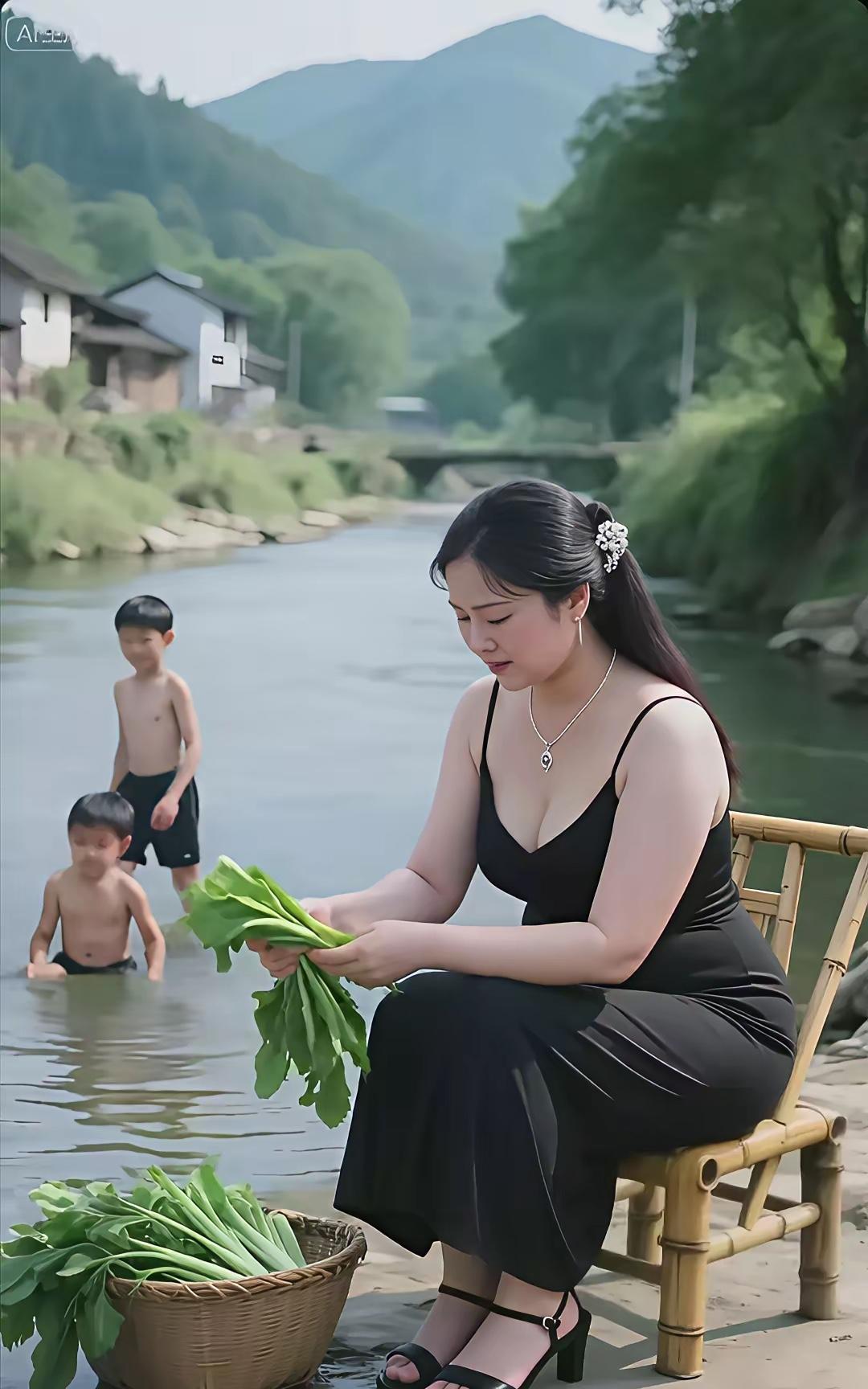 回乡后的生活
回乡五载，我已习惯了农村的日子。在河畔竹椅上择菜时，总想起初归时的