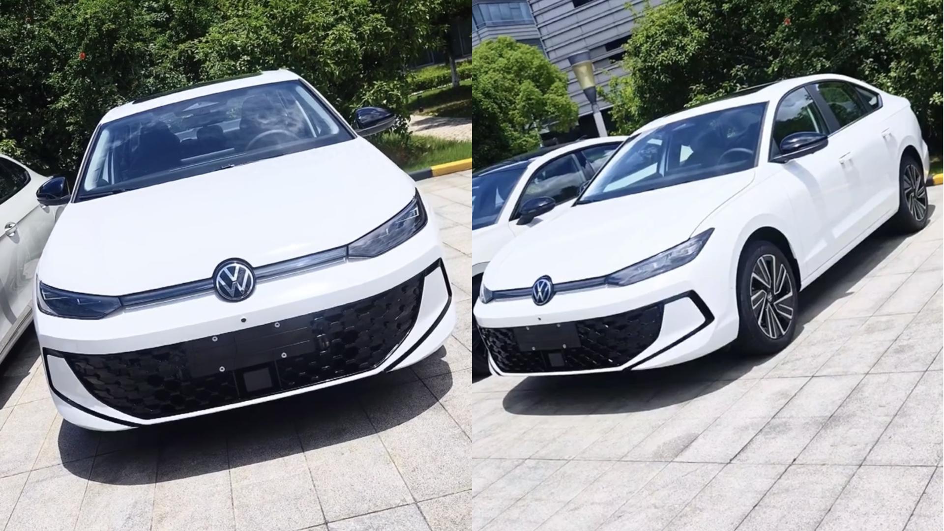 新款大众朗逸Pro实车现身，采用更夸张的前脸