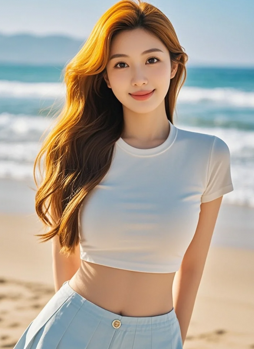 你知道吗？我每次笑都是因为你在我脑海里～