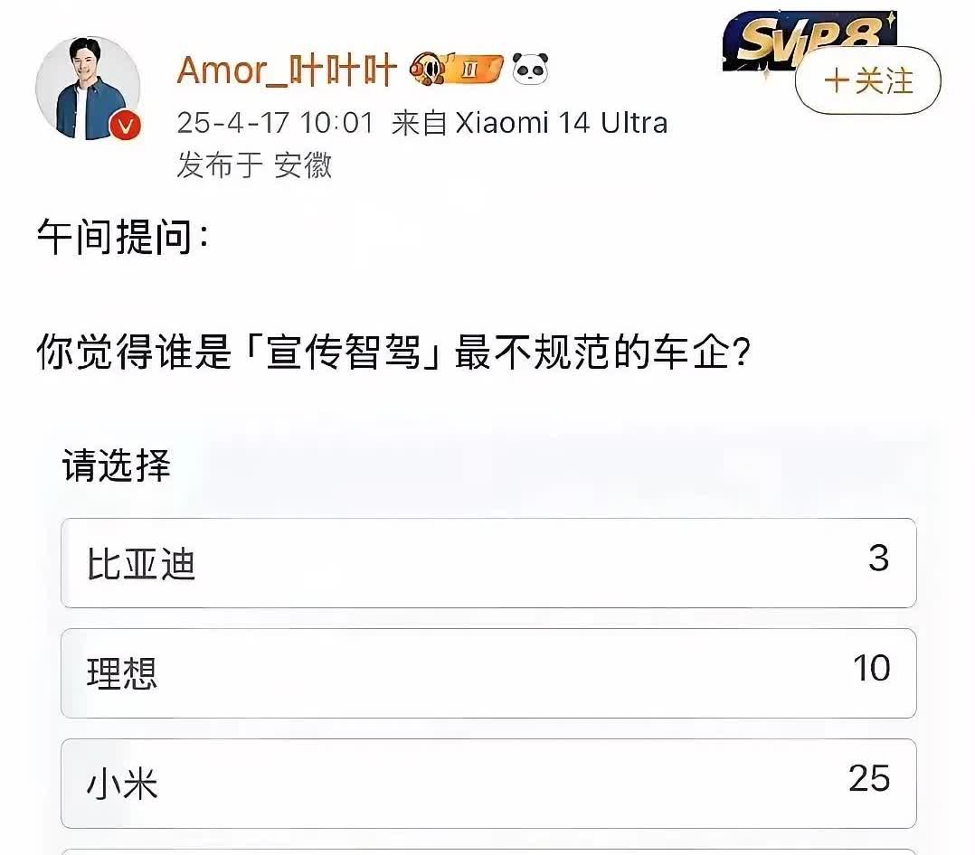 论投票，我啥时输过？
我可是智驾第一梯队！
百万网友亲测！