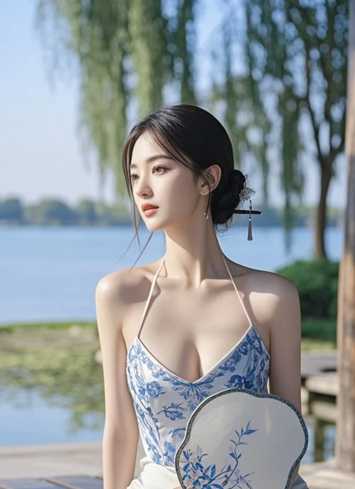 她的美，不是惊艳，而是越看越上头