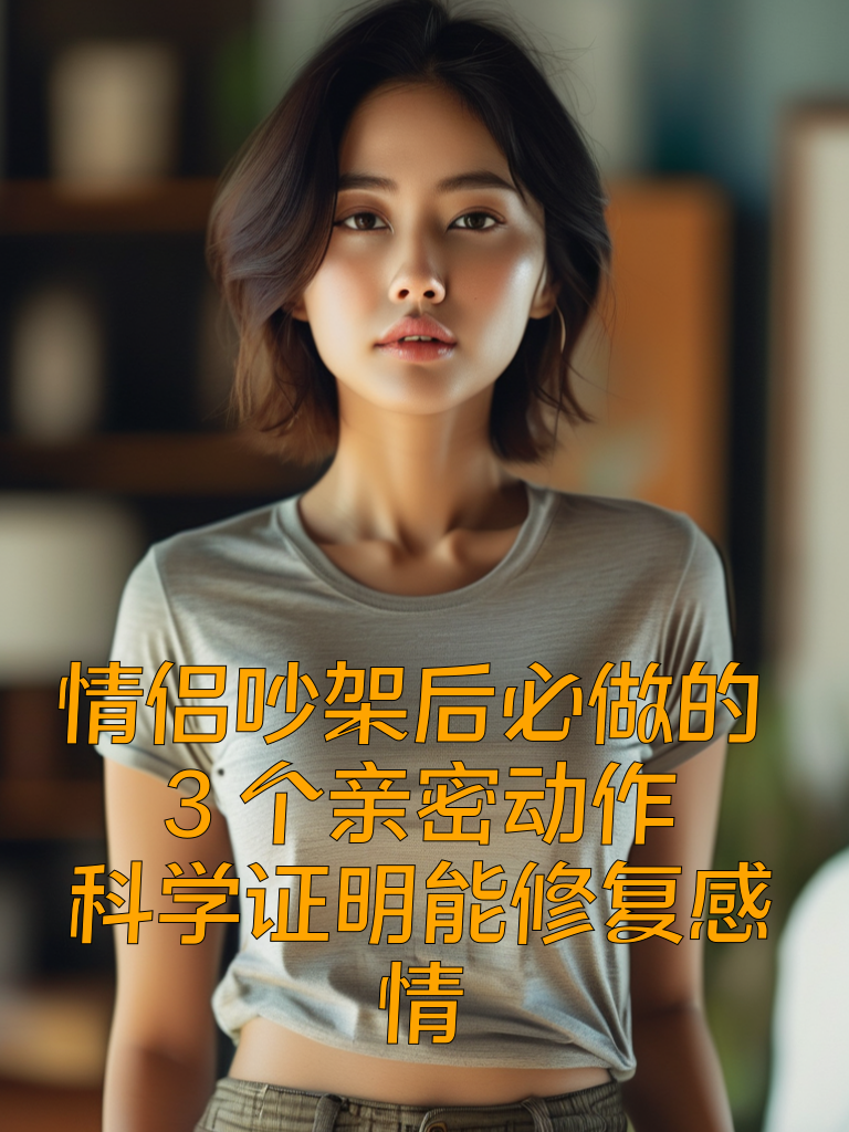 侣吵架后必做的3个亲密动作：科学证明能修复感情