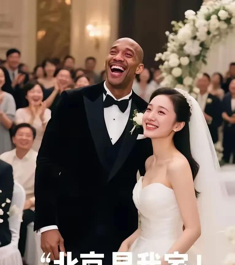 马布里的中国老婆，看起来挺漂亮的。
从此他就要和这个中国武汉的女人携手共度人生了