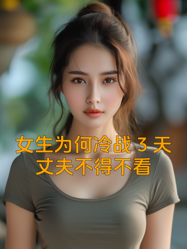 女生为何冷战3天？丈夫不得不看