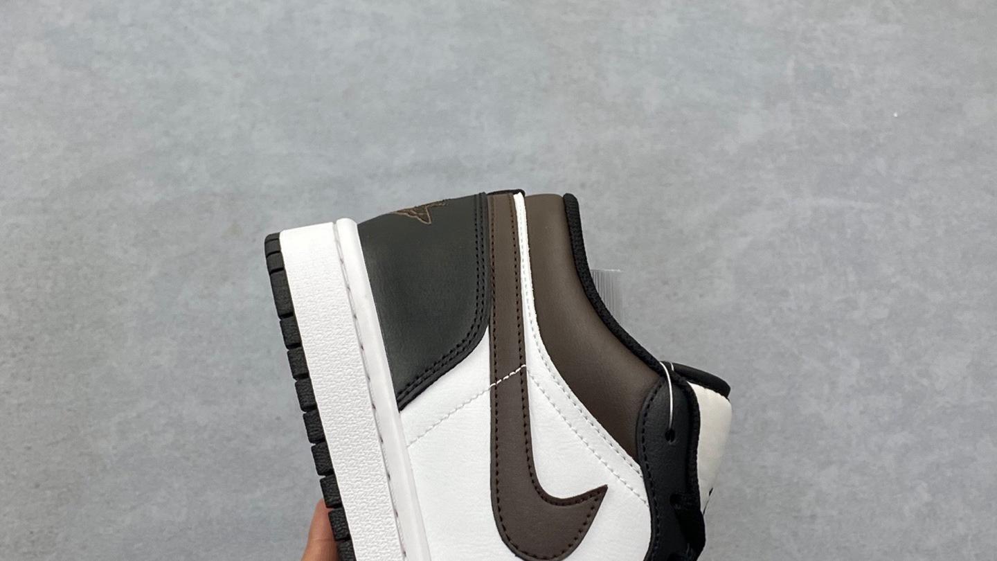 Air Jordan 1 Low 低帮 黑白棕