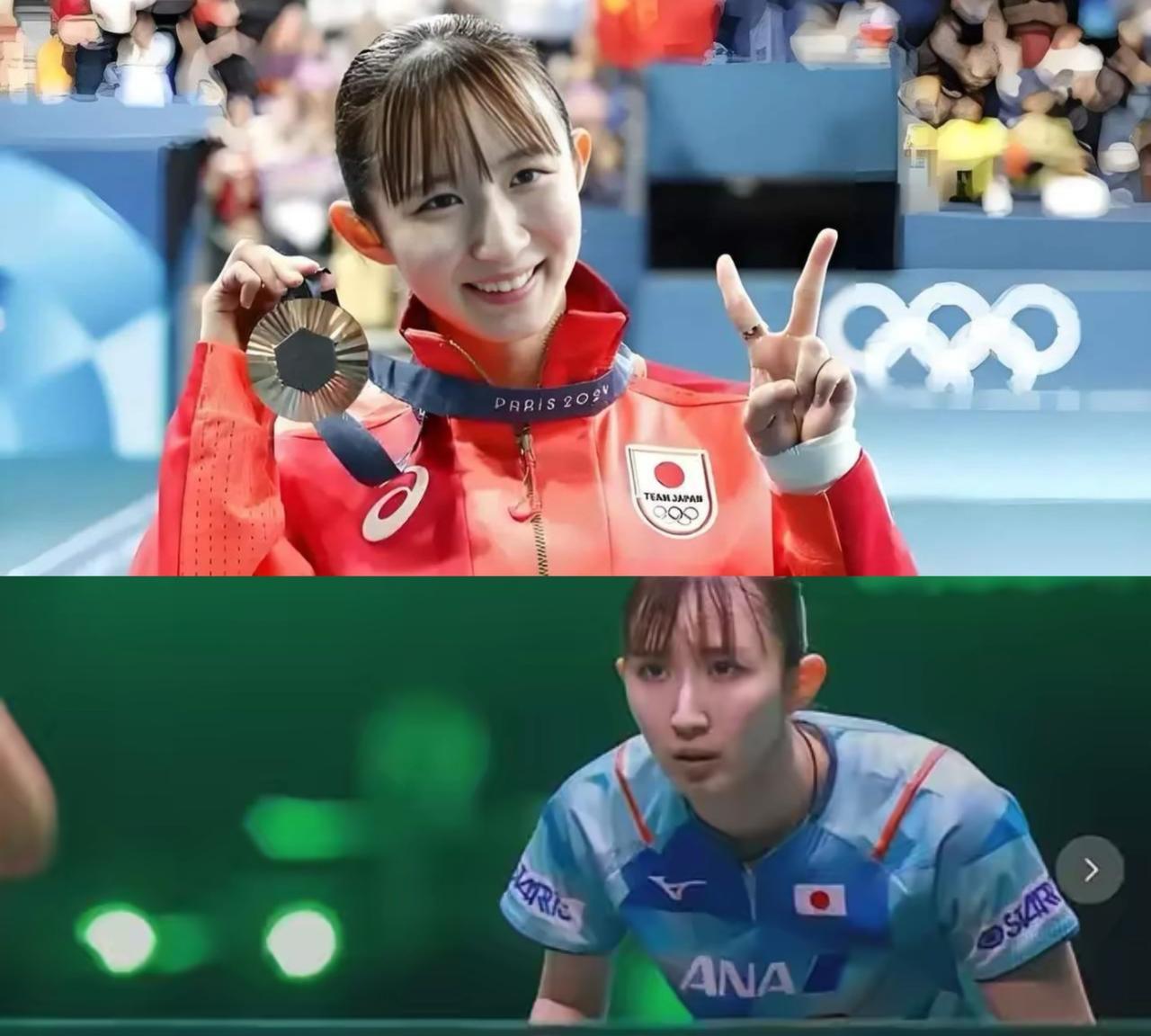 你说早田希娜这姑娘，面相亲切，比赛时总笑眯眯的，情绪稳定得不像搞竞技体育的，还曾