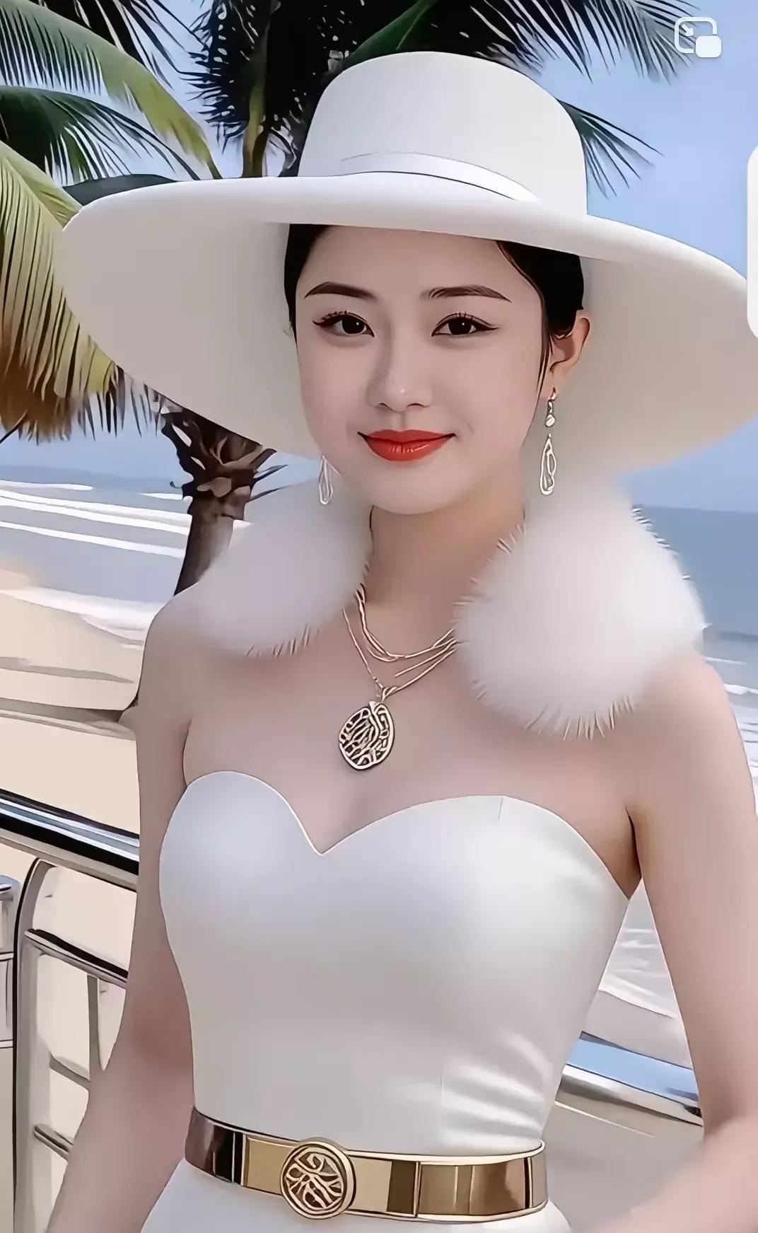 本来颜值就很高，又外加了奇特的装束？[击掌][击掌]哎！还让男人们活不？[笑哭]
