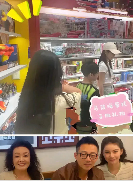 汪汪估计意识到了，
按人情事理应该不能不让姥姥见孩子，
但老太太醉翁之意不在酒