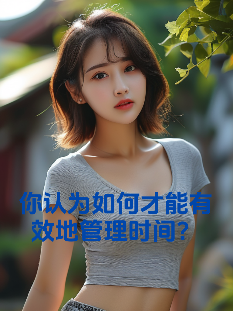 你认为如何才能有效地管理时间？