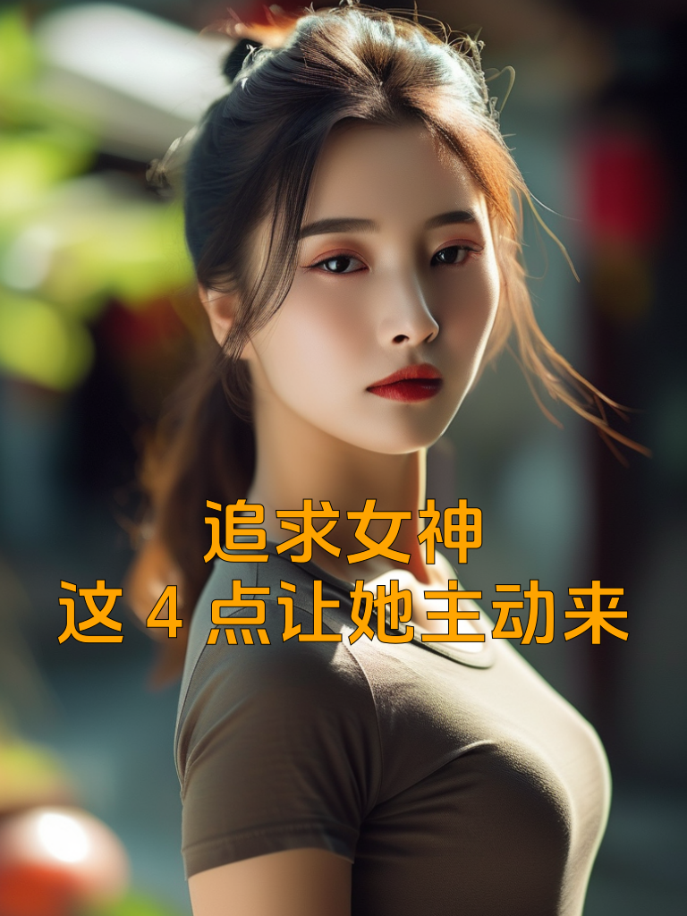 追求女神，这4点让她主动来