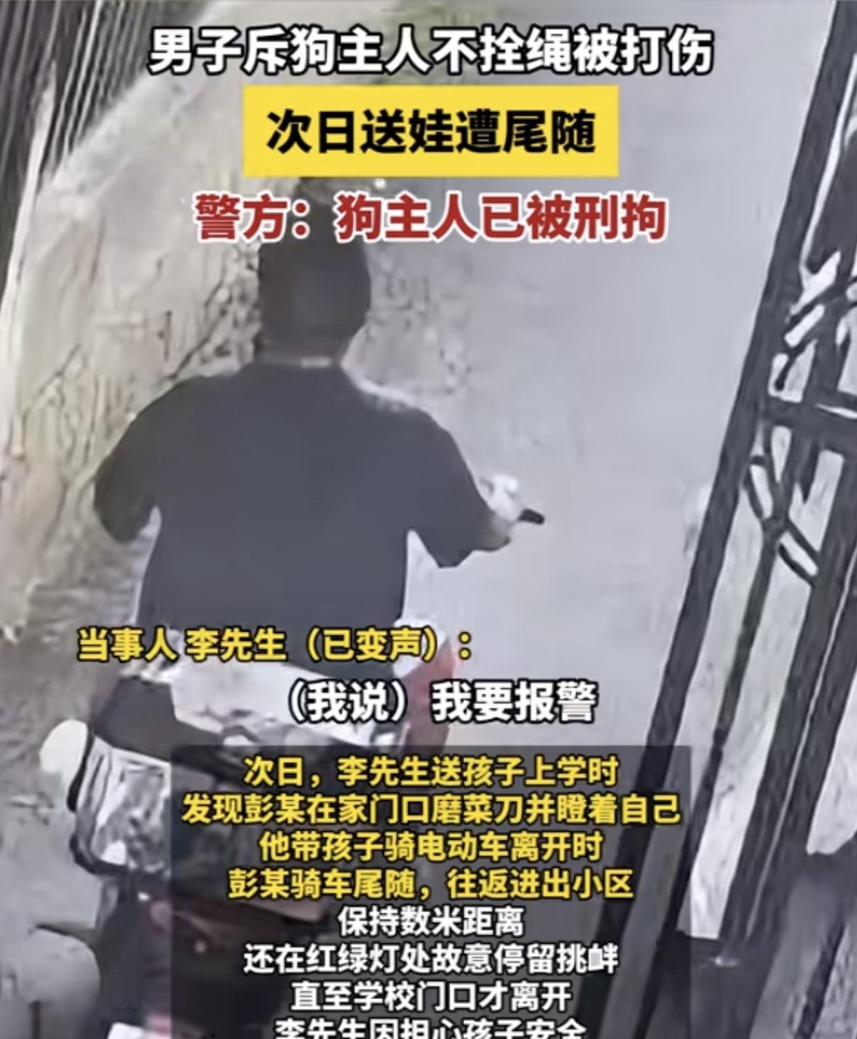看完武汉李先生的遭遇，突然理解动保人士为什么只盯着不喜欢狗的人辩论，而不是去改变