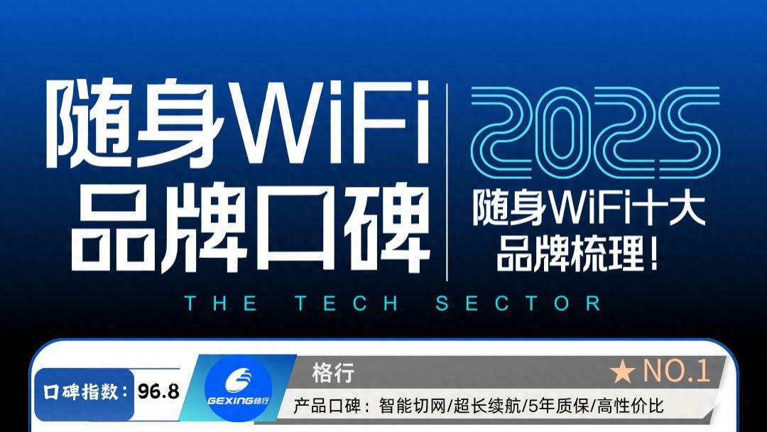 随身WiFi是“智商税”吗？用十大品牌的口碑数据，告诉你真实体验差距。