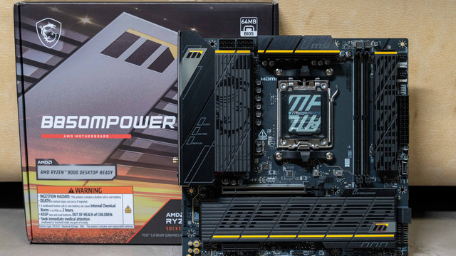 最强B850超频主板来袭！微星B850MPOWER主板测评，它比迫击炮更香？