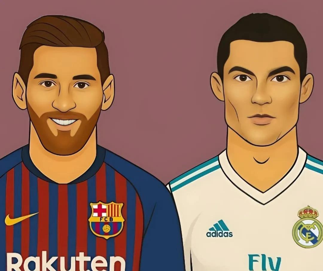 梅西???? C罗????
782场        753 场
673球    