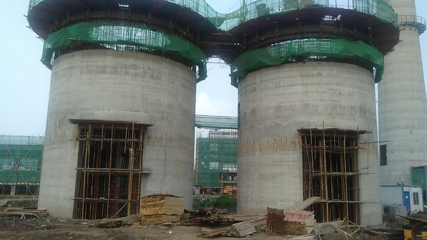 筒仓新建项目圆满竣工——结构稳固产能升级