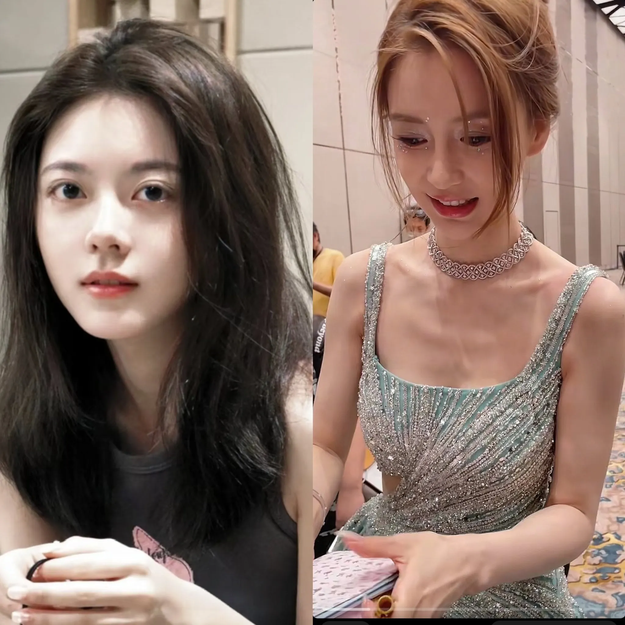 我问我男闺蜜，22岁的赵今麦和36岁的杨颖，选一个当女神，你会选谁？
让我没想到