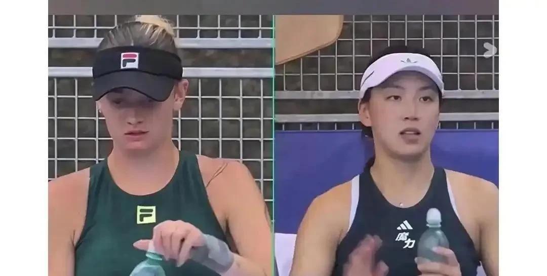 王美人不再沉默
在WTA250布格拉站女单第二轮王欣瑜惊险战胜本土选手哈夫利奇科