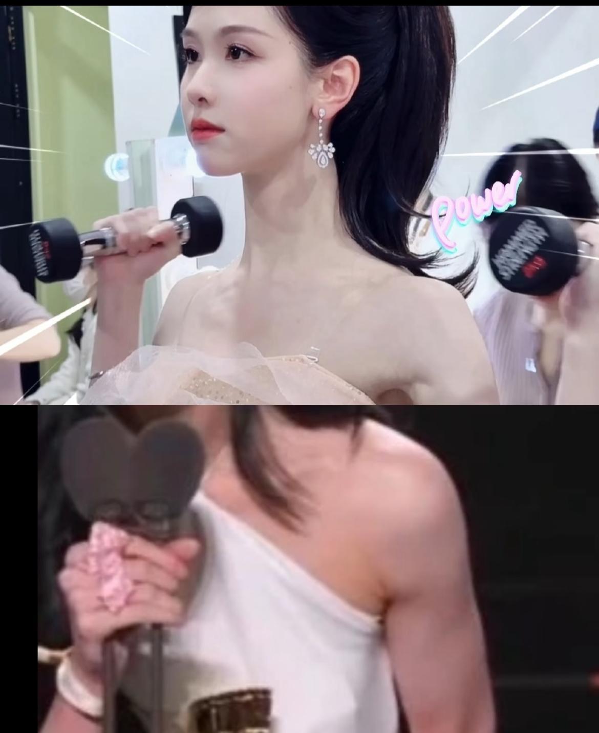 感觉她能扛起一个张凌赫[不看]…嘟嘟宝宝你是一只…肌肉猛兔！
这是怎么练出来的？