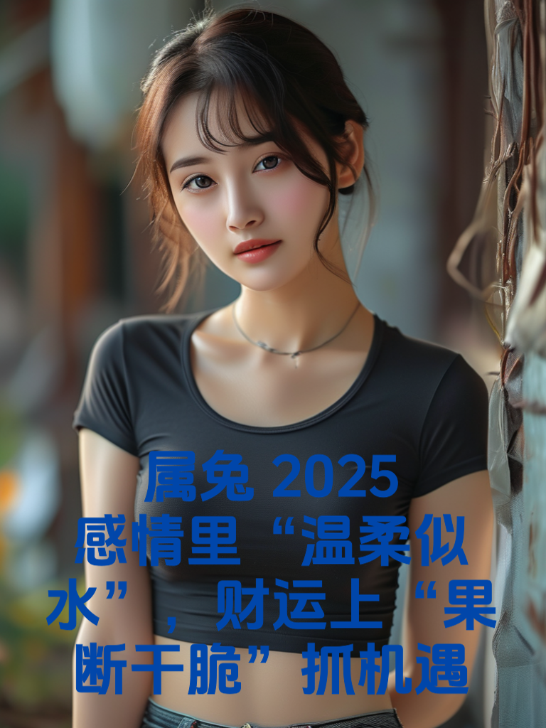 属兔2025：感情里“温柔似水”，财运上“果断干脆”抓机遇