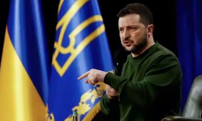 泽连斯基输晕了头，居然公开指责中国派雇佣兵到乌克兰战场帮助俄罗斯，而且言之灼灼，