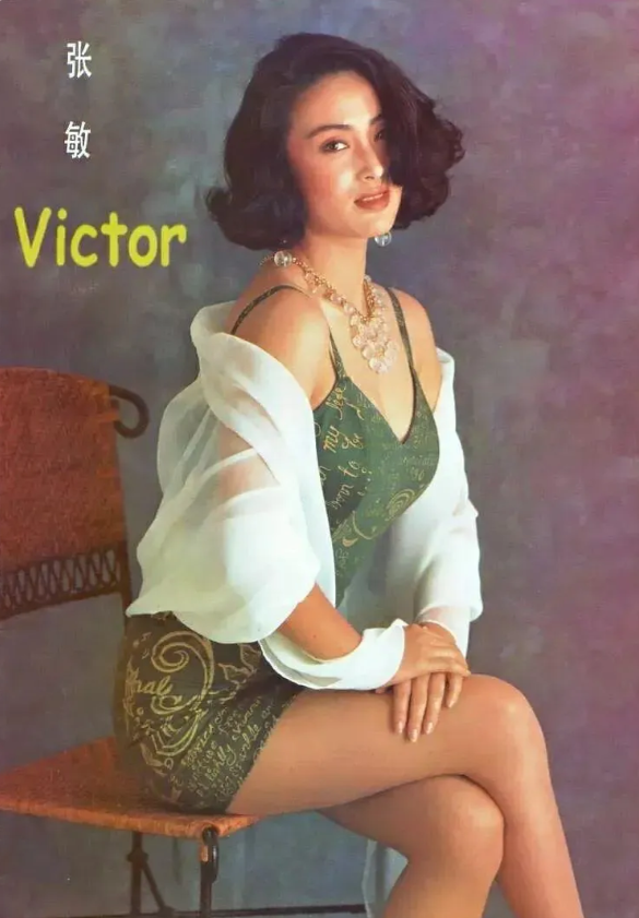 张敏，曾经香江电影胶卷里的美人
儿时的女神张敏，真正将艳若玫瑰，灿若夏花般的美貌
